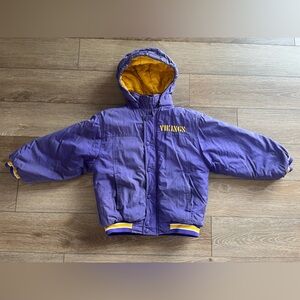 Minnesota Vikings Child NFL Starter Jacket Size S (8)